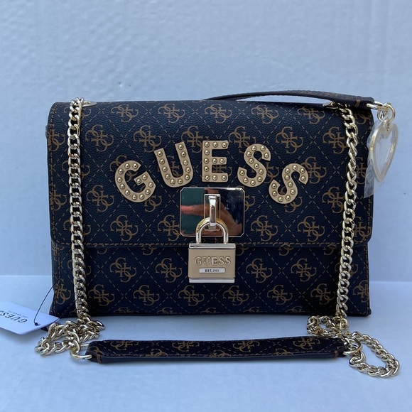 New GUESS Downtown Cool Convertible Crossbody - Picture 3 of 11